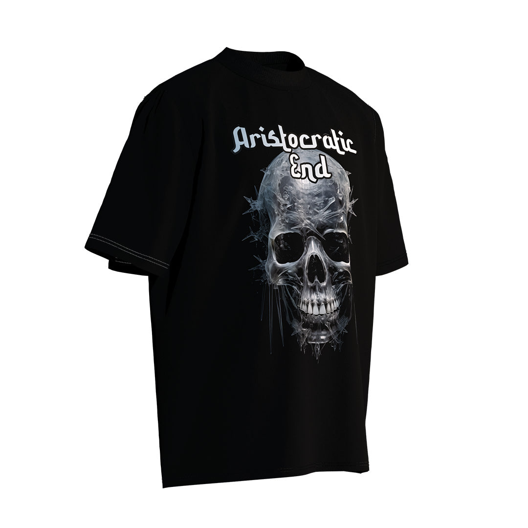 【Limited Edition】- Aristocratic End - Engraved Skull Hard Core Print Unisex T-Shirt